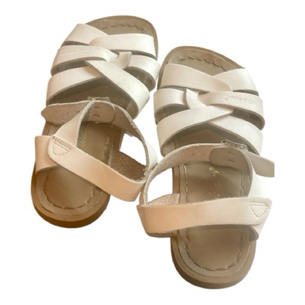 Salt Water Sandals by Hoy White Kids' Sandals